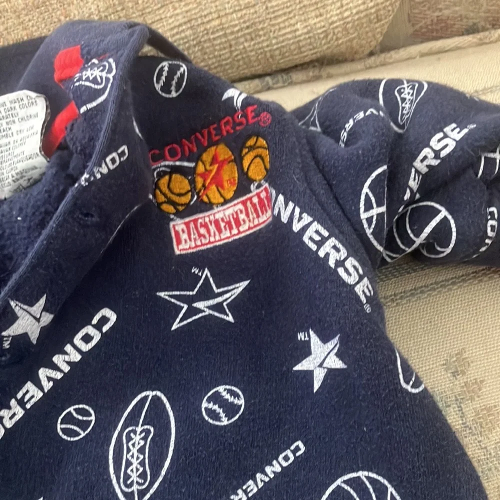 FINAL MARKDOWN Converse sweatshirt like one piece 12 months